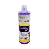 Bioline  Puréle Dermapet Sarı Kahverengi Irk Kedi ve Köpek İçin Dermatolojik Etkili Kremli Şampuan 450 ml - 1