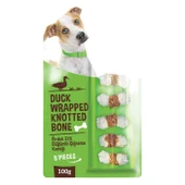 Reflex  Ördek Etli Düğümlü 8li Köpek Ödül Kemiği 100 Gr - 1