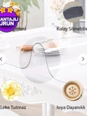 BAYRAMOĞLU 1.4 mm. 100X120. Yaza özel 50x70 pvc dantelli runner hediye thumbnail 1