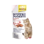 Gimcat  Nutripockets Kedi Ödülü Biftek Malt 60 Gr - 1