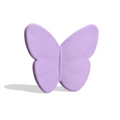 Plastik Kulp Lila Mobilya Çoçuk Odası Kız Erkek Dolap Kapak Kulpu Dekorasyon Çekmece Kulbu 10 ADET thumbnail 5