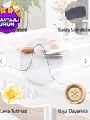 BAYRAMOĞLU 1.4 mm. 70X120. Yaza özel 50x70 pvc dantelli runner hediye thumbnail 1