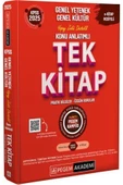 Pegem KPSS Konu Anlatımlı Tek Kitap Genel Kültür Genel Yetenek - 1