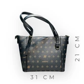 Armine Kartlık ve Bileklik Hediyeli El Ve Kol Çantası Suni Deri Bayan Omuz Çantası VS.BLKT.0059 thumbnail 2