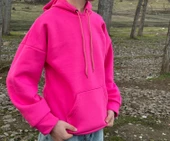 Baskısız sweatshirt thumbnail 1