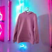 Baskısız Sweatshirt thumbnail 3