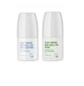 Farmasi Anti-Perspirant Deo Roll On Erkek Day Control & Anti-Perspirant Deo Roll On Kadın Pure 50 ML - 1