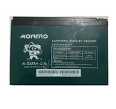 Hsgl Elektrikli Bisiklet Şarj Edilebilir Jelli Akü Batarya12v 24AH /2hr  6-DZM-24 monero thumbnail 5