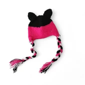 Baykuş Çocuk Bere Pembe - 2