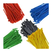 PowerMaster PM-31314 200 Adet Renkli Kablo Bağı (Kavanozlu) - 1