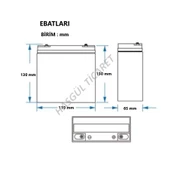 Hsgl Motorsiklet YTX7L 12V 7ah Honda Grubu Dik Akü Monero 50036 thumbnail 4