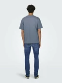 Only Sans Fred Lıfe Relax Fit Erkek Tişört 22022532 - 6