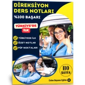 Ehliyet Direksiyon Ders Notları - 1