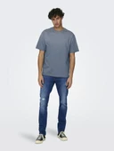 Only Sans Fred Lıfe Relax Fit Erkek Tişört 22022532 - 8
