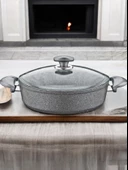Evmutfak arow 26 cm granit ezme pilav tenceresi - 1