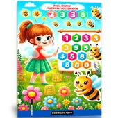 Okul Öncesi Eğlenceli Matematik YAZ-SİL Kitabı - 1