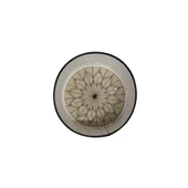 SARIKHANE Talebe Sarığı-Beyaz Kumaş-Siyah Takke-Düz Sarım-Kuş Gözlü-5 metre - 6