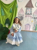 Goldilocks ve üç ayı kostümü, Goldilocks kostümü, Prenses kostümü, Cadılar Bayramı kostümü, Goldilocks temalı. thumbnail 1