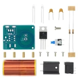 Mini Tesla Bobin Kit Demonte Modül Kablosuz Enerji İletimi BD243 DC 9 / 12V Temassız Elektrik thumbnail 4