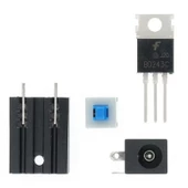 Mini Tesla Bobin Kit Demonte Modül Kablosuz Enerji İletimi BD243 DC 9 / 12V Temassız Elektrik thumbnail 6