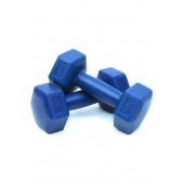 1 kg x 2 adet Plastik Mavi Dambıl (CS-563) - 1