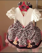 Minnie Mouse Elbise, Kız çocuk Tüllü Elbise, Mickey Mouse Kız Çocuk ELbise thumbnail 8