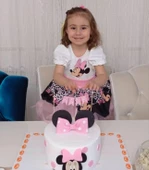 Minnie Mouse Elbise, Kız çocuk Tüllü Elbise, Mickey Mouse Kız Çocuk ELbise thumbnail 7