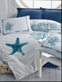 Cotton Box Maritime Nevresim Takımı Tek Kişilik Star Lacivert - 2