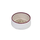 SARIKHANE Talebe Sarığı-Beyaz Kumaş-Bordo Takke-Düz Sarım-Nali Şerif-5 metre - 5