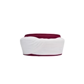 SARIKHANE Talebe Sarığı-Beyaz Kumaş-Bordo Takke-Düz Sarım-Kuş Gözlü-5 metre - 4