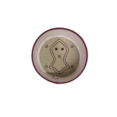 SARIKHANE Talebe Sarığı-Beyaz Kumaş-Bordo Takke-Düz Sarım-Nali Şerif-5 metre - 6