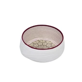 SARIKHANE Talebe Sarığı-Beyaz Kumaş-Bordo Takke-Yuvarlak Sarım-Kuş Gözlü-5 metre - 3