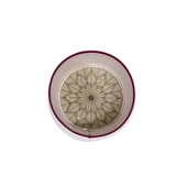 SARIKHANE Talebe Sarığı-Beyaz Kumaş-Bordo Takke-Düz Sarım-Kuş Gözlü-5 metre - 6