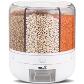 360° Dönebilir 10 Litre Gıda Organizeri thumbnail 3