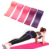 Leyaton Aerobik Band Pilates Plates Yoga Fitness Squat Çalışma Lastiği Latex Egzersiz - 3