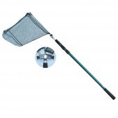 Effe Üçgen İnce Gözlü Metal Balıkçı Kepçesi 60x60 HG256 - 1