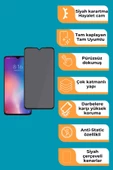 Samsung Galaxy A34 Uyumlu Tam Kaplayan Hayalet Cam Siyah Karartma Ekran Koruyucu Cam Anti-Static Özellikli Siyah Çerçeveli - 2