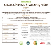 Taş Değirmenden Organik Atalık Cin Mısır / Patlamış Mısır - 500 Gram thumbnail 2