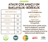 Taş Değirmenden Organik Organik Atalık Çok Amaçlı Un - Baklavalık-Böreklik - 20 Kilo thumbnail 2