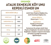 Taş Değirmenden Organik Organik Atalık Ekmeklik Köy Unu - Kepekli Esmer Un - 10 Kilo thumbnail 2