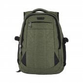 Relaxion 2227 Haki Su Geçirmez Astarlı Kumaş Sırt Çantası - 1