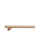 Pinoxi 150Cm Masif Ahşap Perde Askısı Rustik Ahşap Boru 150 Cm - 4