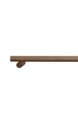 Pinoxi 150Cm Masif Ahşap Perde Askısı Rustik Kahverengi Ahşap Boru 150 Cm Kahverengi - 2