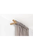 Pinoxi 150Cm Masif Ahşap Perde Askısı Rustik Ahşap Boru 150 Cm - 3