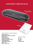 A230 PLUS Laminasyon Makinesi (A4) - 2