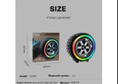 Platoon PL-4598 BT+TF+FM+TWS+USB TYPE-C Girişli Işıklı Lastik Speaker (G2389) - 8