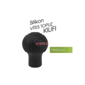 VitesTopuz Kılıfı Silikon Yuv Masajlı Siyah - 1