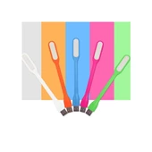 Beyaz Katlanabilir Usb Led Taşınabilir Okuma Işık Masa Lambası Bilgisayar Dizüstü Gece Aydınlatma - 5