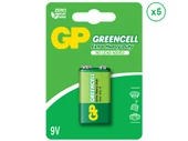 GP Batteries Greencell 1604G 9V Pil 5 Adet - 1