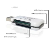 Concord 4IN1 Mini Usb Hafıza Kartı Okuyucu - 5